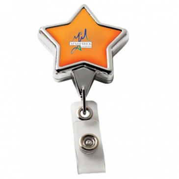 Chrome Star Badge Reel
