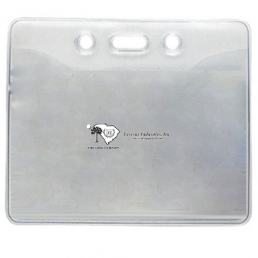 Clear Horizontal Card Holder