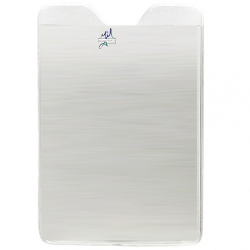 Clear Top Vertical Card Holder w/ Clip