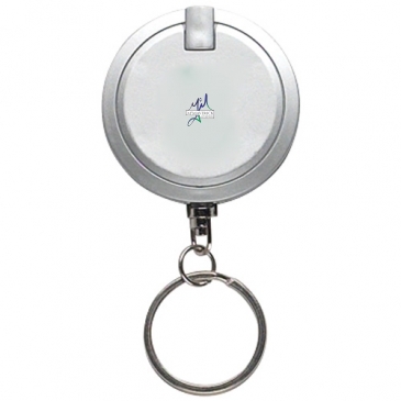 Round Light Up Key Ring