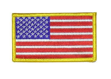 American Flag Emblem (2 X 3)