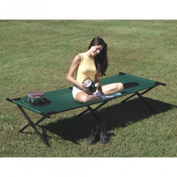 Jumbo Folding Cot, 350Lb. Weight Limit - 82”L X 31"W X 18”H