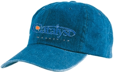 Washed Denim Cap