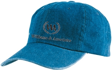 Washed Denim Cap