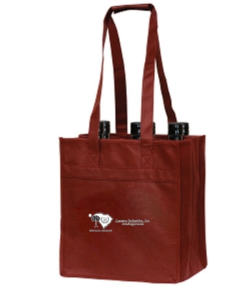 Polytex 6 Bottle Wine Tote