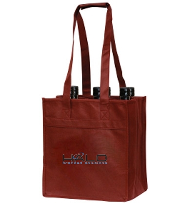 Polytex 6 Bottle Wine Tote