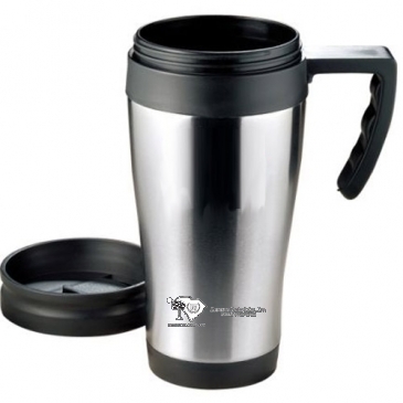 16 oz Stainless Steel Insulated Travel Mug
