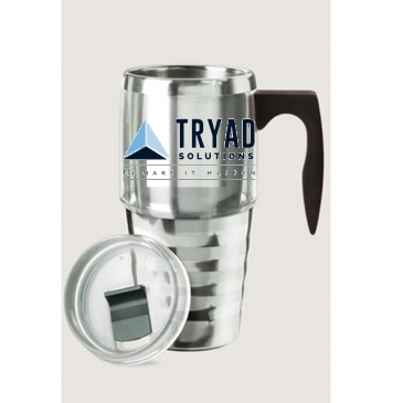 16 oz. VisionSteel Contour Travel Mug