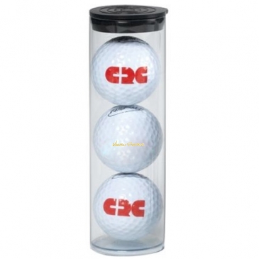 3 Golf Balls in Tube