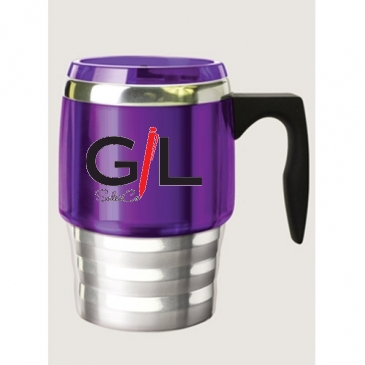 15 oz. VisionSteel Contour Desktop Mug
