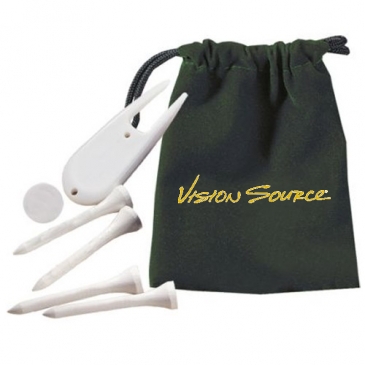 Deluxe Golf Kit in Pouch