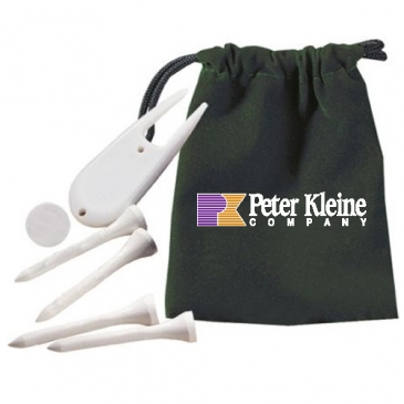 Deluxe Golf Kit in Pouch