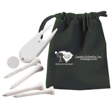 Deluxe Golf Kit in Pouch