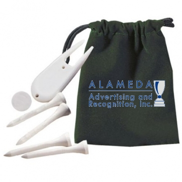 Deluxe Golf Kit in Pouch