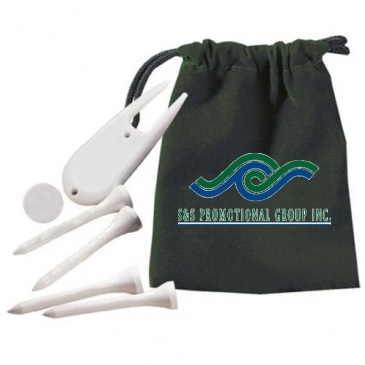 Deluxe Golf Kit in Pouch