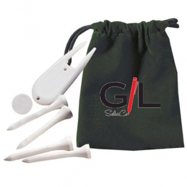 Deluxe Golf Kit in Pouch