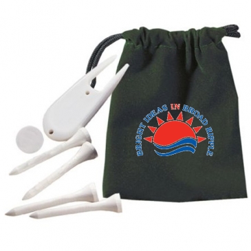 Deluxe Golf Kit in Pouch