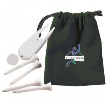 Deluxe Golf Kit in Pouch