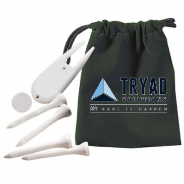 Deluxe Golf Kit in Pouch