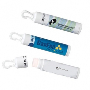 Lip Balm with Clip SPF15 (USA MADE)