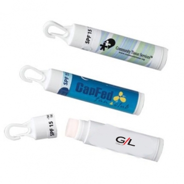 Lip Balm with Clip SPF15 (USA MADE)
