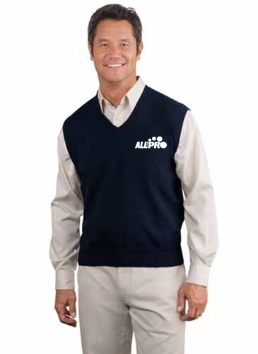 Port Authority Signature - Fine-Gauge V-Neck Sweater Vest