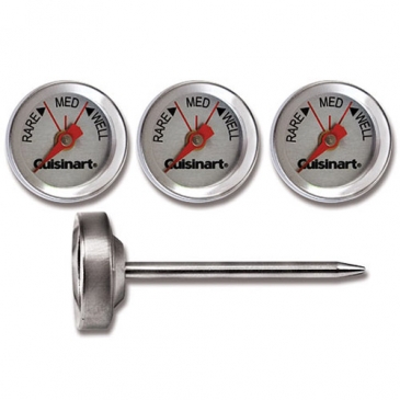 Set Of Four Outdoor Grilling Steak Thermometers