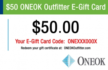 $50 ONEOK Outfitter Gift Card