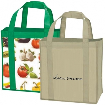 Laminated Non-Woven Grocery Tote