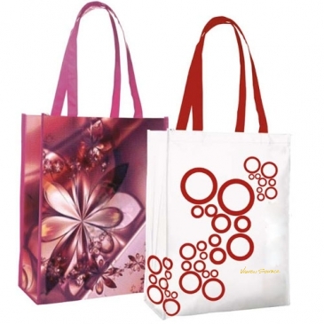 Laminated Non-Woven Portrait Tote