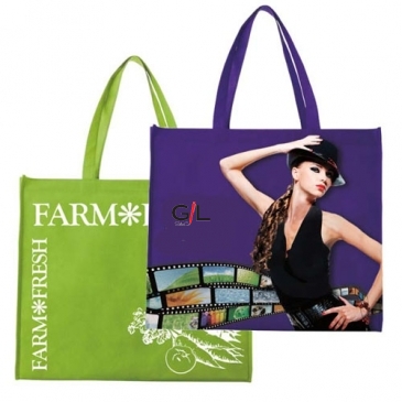 Laminated Non-Woven Landscape Tote