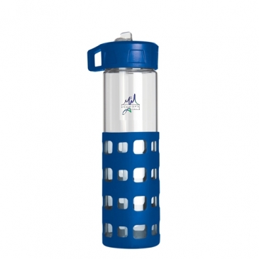 Sip-N-Go Glass Water Bottle - 20 Oz.