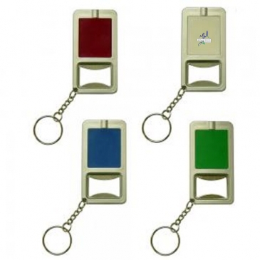 Bottle Opener Keychain With LED Light