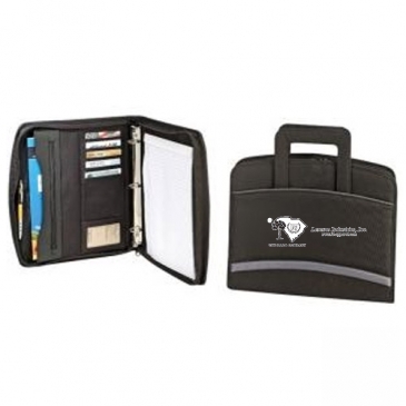 Zippered Binder Padfolio