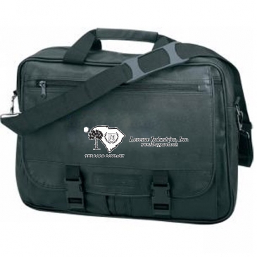 Leatherette Expandable Briefcase