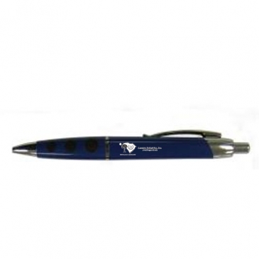 Black Circle Grip Pen