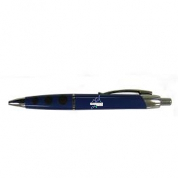 Black Circle Grip Pen
