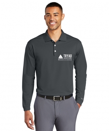 Nike Long Sleeve Dri-FIT Stretch Tech Polo