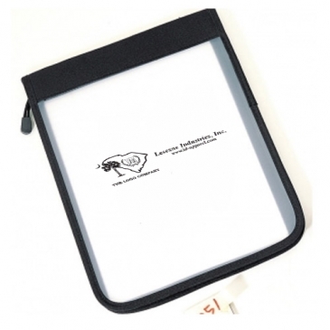 Semi-Clear Zipper Folder