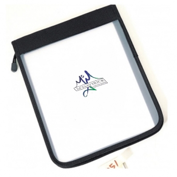 Semi-Clear Zipper Folder