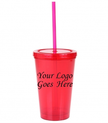 Prime Line 16oz Double-Wall Tumbler ( 60-Pack )