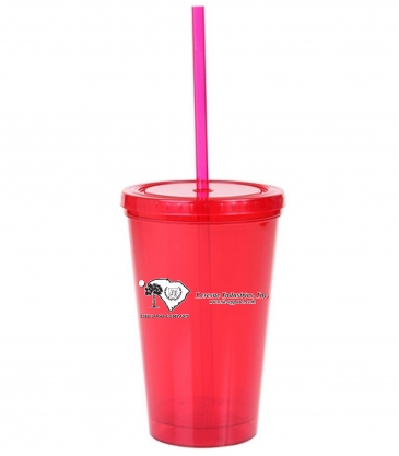 Prime Line 16oz Double-Wall Tumbler ( 60-Pack )