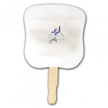 Hourglass Hand Fan