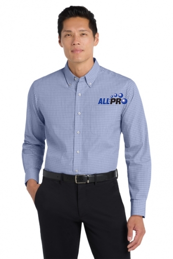 Port Authority® Plaid Pattern Easy Care Shirt