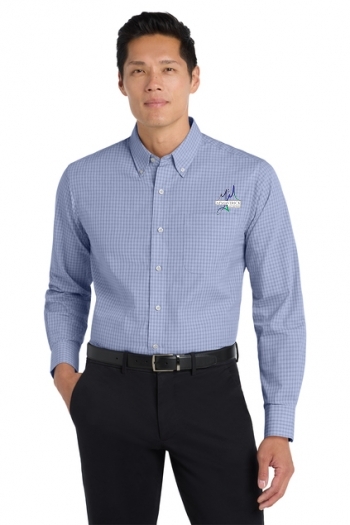 Port Authority® Plaid Pattern Easy Care Shirt