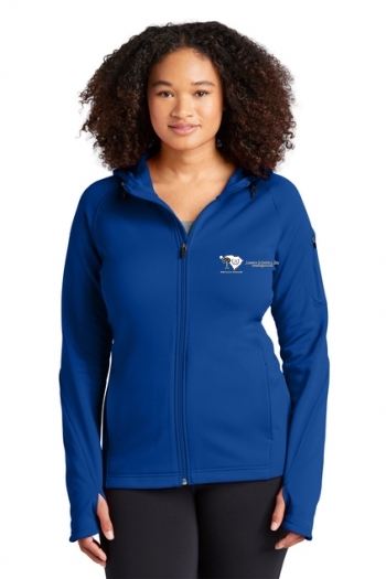 Sport-Tek® Ladies Tech Fleece Full-Zip Hooded Jacket