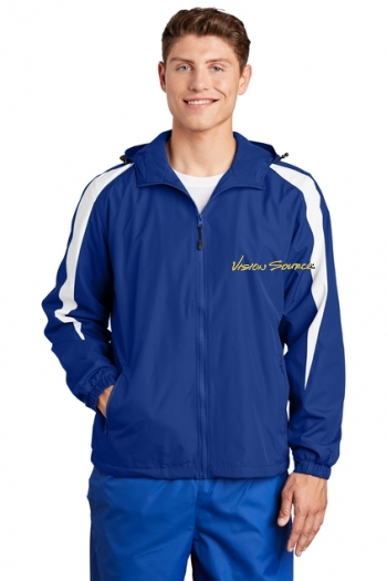 Sport-Tek® Fleece-Lined Colorblock Jacket