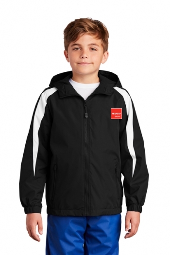 Sport-Tek® Youth Fleece-Lined Colorblock Jacket
