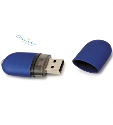 4 GB Oval USB 2.0 Flash Drive