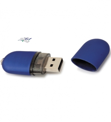 4 GB Oval USB 2.0 Flash Drive